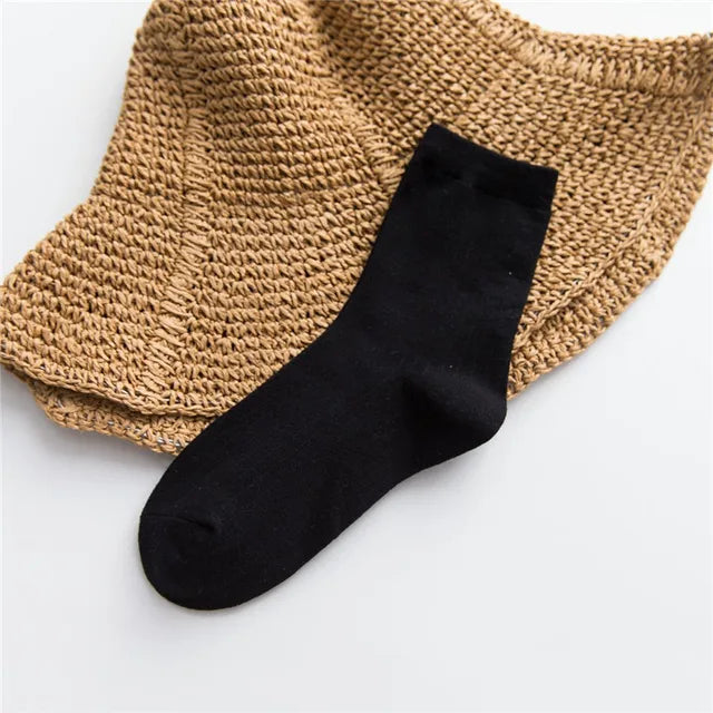 Jeseca New Women Cotton Tube Socks Compression Calf Knee High Summer Winter Socks Above Ankle Soft Warm Leg Christmas Socks eprolo