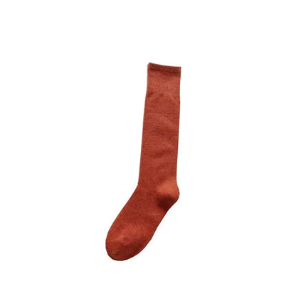 Women's Cotton Compression Socks - Christmas Knee High Tube Socks - Shello's Creative Boutique
