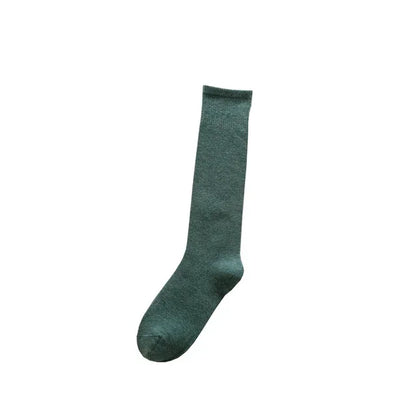 Women's Cotton Compression Socks - Christmas Knee High Tube Socks - Shello's Creative Boutique