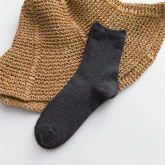 Jeseca New Women Cotton Tube Socks Compression Calf Knee High Summer Winter Socks Above Ankle Soft Warm Leg Christmas Socks eprolo