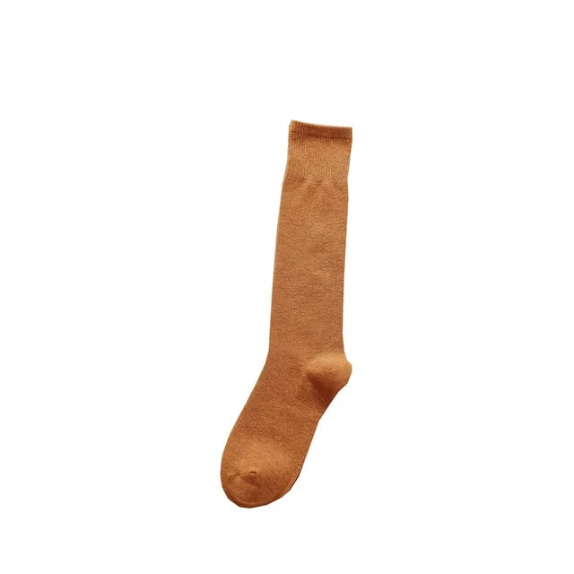 Jeseca New Women Cotton Tube Socks Compression Calf Knee High Summer Winter Socks Above Ankle Soft Warm Leg Christmas Socks eprolo