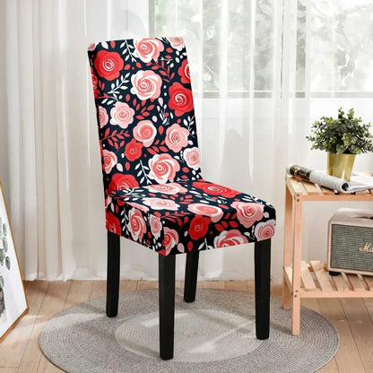 LANMOLIFE Valentine's Day Chair Covers – Romantic Elegance for Every Occasion - Shello's Creative Boutique