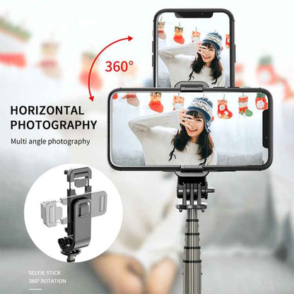 L03 Aluminum Alloy Foldable Bluetooth Tripod Selfie Stick