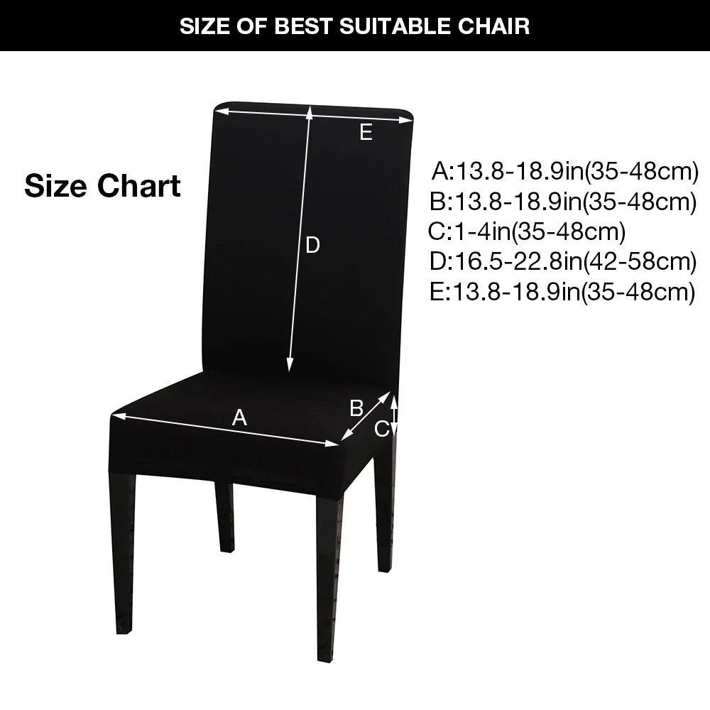 Marble Style Dining Room Chair Cover Kitchen Chair Covers For Kitchen Chairs Marbling Pattern Stretch Chairs Covers Stuhlbezug eprolo