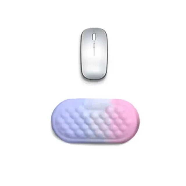 Mouse Pad Set Wrist Rest Support Pad Ergonomic Mouse Pads Keyboard Wrist Rest Gamer Accessories Arm Rest Mousepad Foam Memory - Shello's Creative Boutique