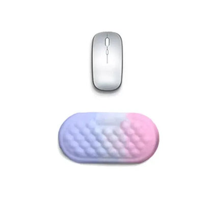 Mouse Pad Set Wrist Rest Support Pad Ergonomic Mouse Pads Keyboard Wrist Rest Gamer Accessories Arm Rest Mousepad Foam Memory - Shello's Creative Boutique