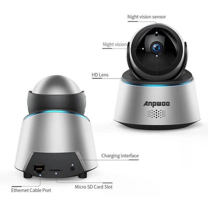 Anpwoo Astronaut 2.0MP 1080P 1/3 inch CMOS HD WiFi IP Camera, Support Motion Detection / Night Vision, Astronaut SUNSKY