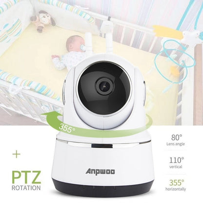 Anpwoo Guardian 2.0MP 1080P 1/3 inch CMOS HD WiFi IP Camera, Support Motion Detection / Night Vision, Guardian White SUNSKY