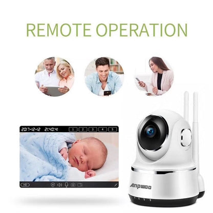 Anpwoo Guardian 2.0MP 1080P 1/3 inch CMOS HD WiFi IP Camera, Support Motion Detection / Night Vision, Guardian White SUNSKY