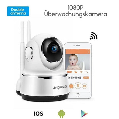 Anpwoo Guardian 2.0MP 1080P 1/3 inch CMOS HD WiFi IP Camera, Support Motion Detection / Night Vision, Guardian White SUNSKY