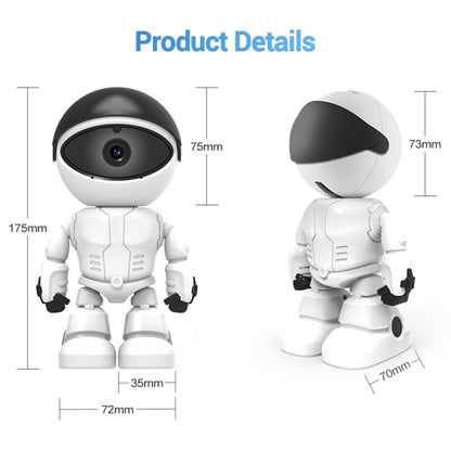 ESCAM PT205 HD 1080P Robot WiFi IP Camera, Support Motion Detection / Night Vision, IR Distance: 10m, EU Plug, PT205 EU Plug - Shello's Creative Boutique