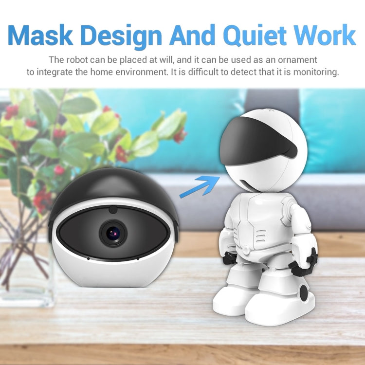 ESCAM PT205 HD 1080P Robot WiFi IP Camera, Support Motion Detection / Night Vision, IR Distance: 10m, EU Plug, PT205 EU Plug - Shello's Creative Boutique
