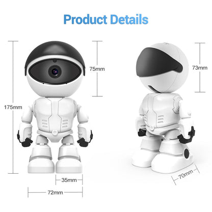 ESCAM PT205 HD 1080P Robot WiFi IP Camera, Support Motion Detection / Night Vision, IR Distance: 10m, US Plug, PT205 US Plug SUNSKY