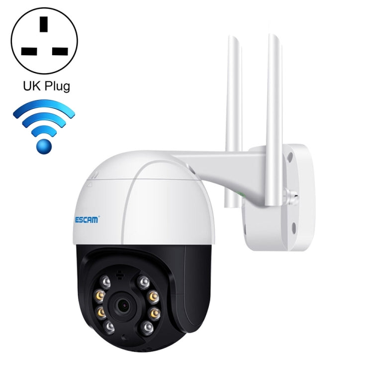 ESCAM QF218 1080P Pan / Tilt AI Humanoid Detection IP66 Waterproof WiFi IP Camera, Support ONVIF / Night Vision / TF Card / Two-way Audio, US Plug, NC1228AU, NC1228EU, NC1228UK, NC1228US SUNSKY