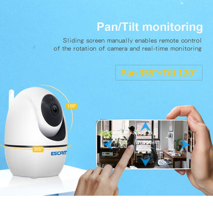 ESCAM PVR008 HD 1080P WiFi IP Camera, Support Motion Detection / Night Vision, IR Distance: 10m, AU Plug, PVR008 SUNSKY