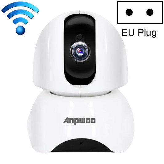 Anpwoo-YT003 2.0 Mega 3.6mm Lens Wide Angle 1080P Smart WIFI Monitor Camera , Support Night Vision & TF Card Expansion Storage, EU Plug, YT003 SUNSKY