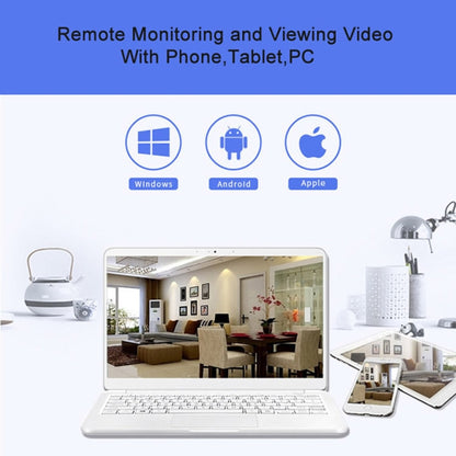 Anpwoo YT001 720P HD WiFi IP Camera with 6 PCS Infrared LEDs, Support Motion Detection & Night Vision & TF Card(Max 64GB), YT001 SUNSKY