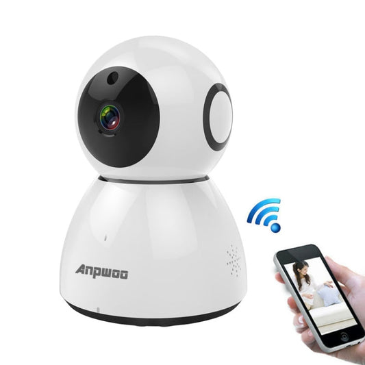 Anpwoo Snowman 1080P HD WiFi IP Camera, Support Motion Detection & Infrared Night Vision & TF Card(Max 64GB), Snowman SUNSKY