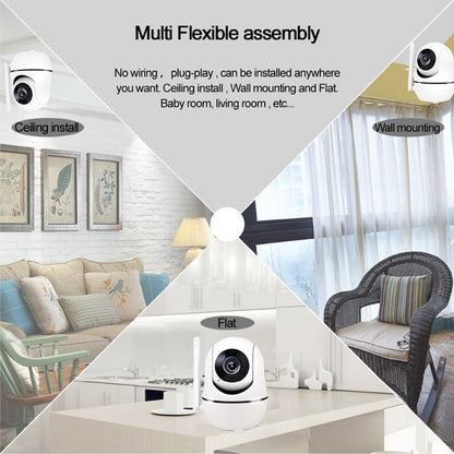 Anpwoo YT008 720P HD WiFi IP Camera, Support Motion Detection & Infrared Night Vision & SD Card(Max 32GB), YT008 SUNSKY