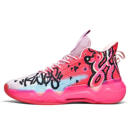 High-Quality Platform Basketball Shoes – Unisex, Stylish & Built for Performance! - Shello's Creative Boutique