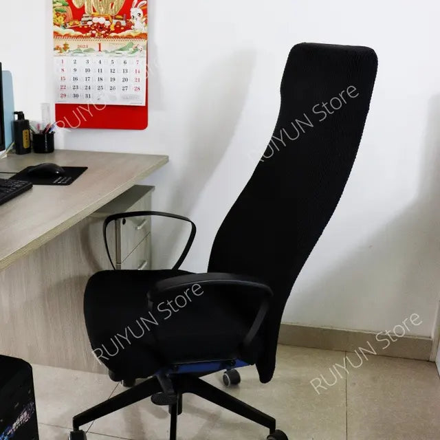 New Stretch Computer Chair Cover Dustproof Office Chair Cover Armchair Slipcover Elastic Seat Cover for Computer Chair Seat Case eprolo
