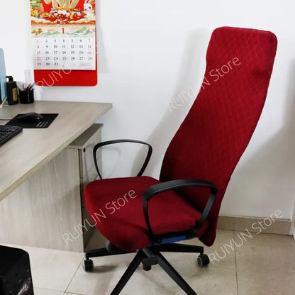 New Stretch Computer Chair Cover Dustproof Office Chair Cover Armchair Slipcover Elastic Seat Cover for Computer Chair Seat Case eprolo