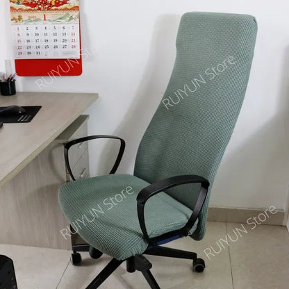 New Stretch Computer Chair Cover Dustproof Office Chair Cover Armchair Slipcover Elastic Seat Cover for Computer Chair Seat Case eprolo