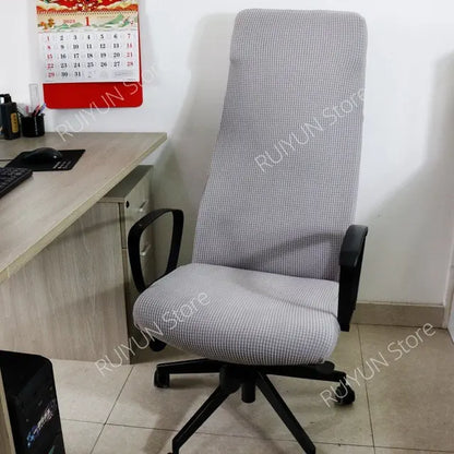 New Stretch Computer Chair Cover Dustproof Office Chair Cover Armchair Slipcover Elastic Seat Cover for Computer Chair Seat Case eprolo