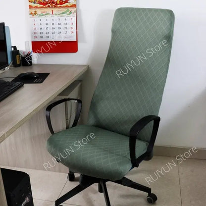 New Stretch Computer Chair Cover Dustproof Office Chair Cover Armchair Slipcover Elastic Seat Cover for Computer Chair Seat Case eprolo