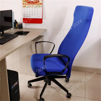 New Stretch Computer Chair Cover Dustproof Office Chair Cover Armchair Slipcover Elastic Seat Cover for Computer Chair Seat Case eprolo