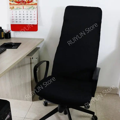 New Stretch Computer Chair Cover Dustproof Office Chair Cover Armchair Slipcover Elastic Seat Cover for Computer Chair Seat Case eprolo