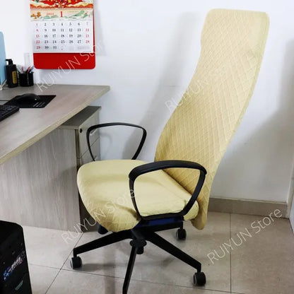 New Stretch Computer Chair Cover Dustproof Office Chair Cover Armchair Slipcover Elastic Seat Cover for Computer Chair Seat Case eprolo