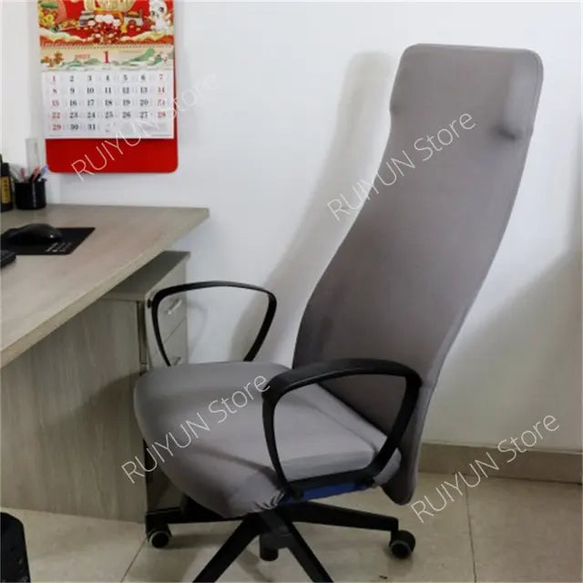 New Stretch Computer Chair Cover Dustproof Office Chair Cover Armchair Slipcover Elastic Seat Cover for Computer Chair Seat Case eprolo