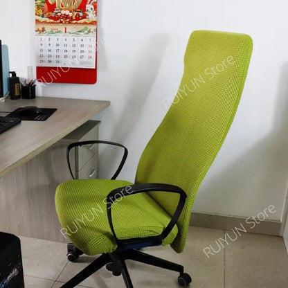 New Stretch Computer Chair Cover Dustproof Office Chair Cover Armchair Slipcover Elastic Seat Cover for Computer Chair Seat Case eprolo