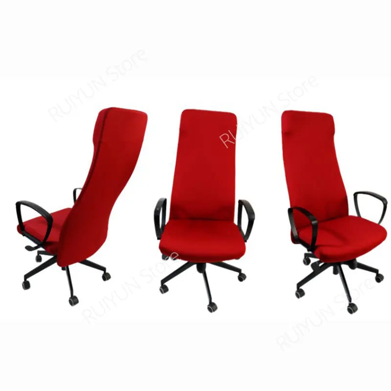 New Stretch Computer Chair Cover Dustproof Office Chair Cover Armchair Slipcover Elastic Seat Cover for Computer Chair Seat Case eprolo