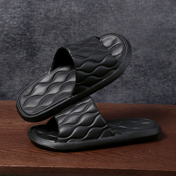EVA Slippers Men's Summer Indoor Home Bathroom Bath 2024 New Comfortable Couple Women's Outer Wear Sandals Shello's Creative Boutique