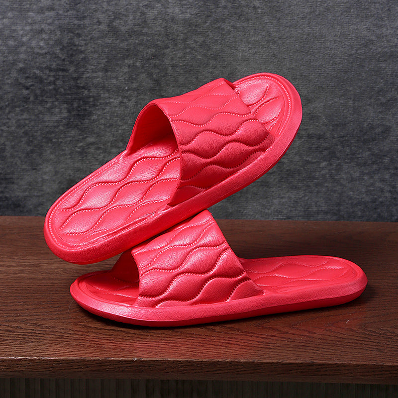 EVA Slippers Men's Summer Indoor Home Bathroom Bath 2024 New Comfortable Couple Women's Outer Wear Sandals Shello's Creative Boutique