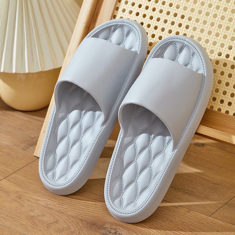 EVA Slippers Men's Summer Indoor Home Bathroom Bath 2024 New Comfortable Couple Women's Outer Wear Sandals Shello's Creative Boutique