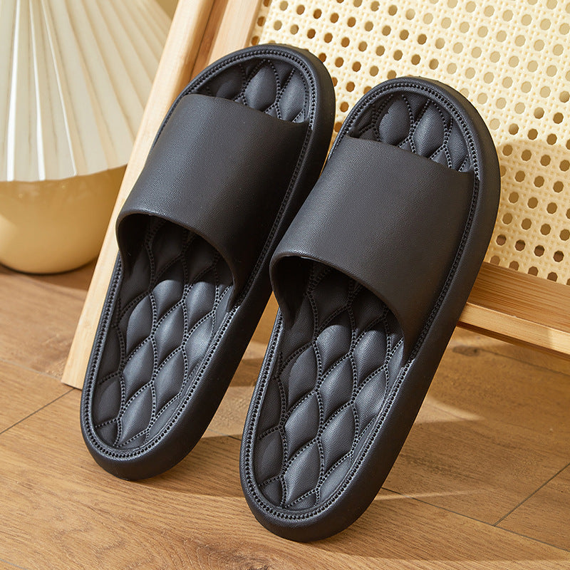 EVA Slippers Men's Summer Indoor Home Bathroom Bath 2024 New Comfortable Couple Women's Outer Wear Sandals Shello's Creative Boutique