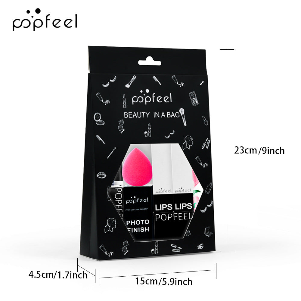 POPFEEL Makeup Full Kit Female Make Up Set Eye Shadow Eyeshadow Palette Lip Gloss Mascara Eyeliner Brushes Bag Make-up for Women - Shello's Creative Boutique