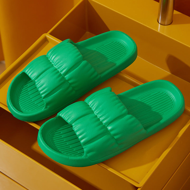 EVA Slippers Men's Summer Indoor Home Bathroom Bath 2024 New Comfortable Couple Women's Outer Wear Sandals Shello's Creative Boutique