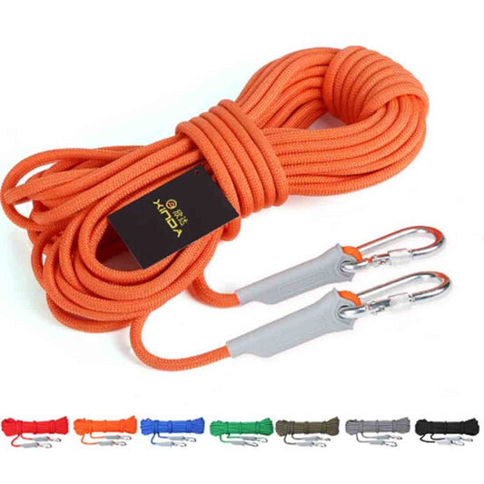 Rock Climbing Safety Rope 15m - High Strength Auxiliary Cord 8mm