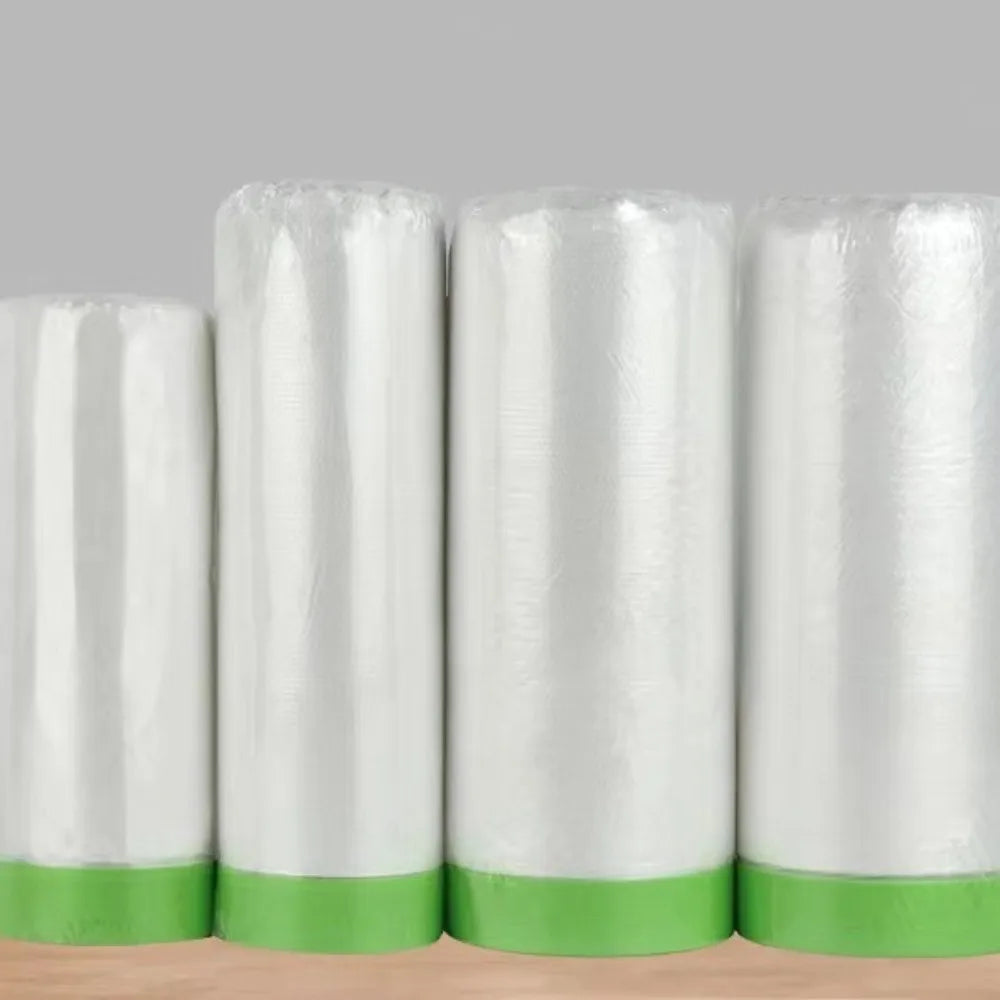 Plastic Waterproof Dust Cover Transparent Furniture Protection Masking Film Disposable Dustproof Protective Film Living Room eprolo