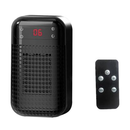 Portable Heaters For Indoor Cordless Powered Heater 500 Watt Heater For Winter Remote Heater+LED Display eprolo