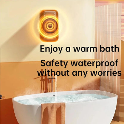 Portable Heaters For Indoor Cordless Powered Heater 500 Watt Heater For Winter Remote Heater+LED Display eprolo