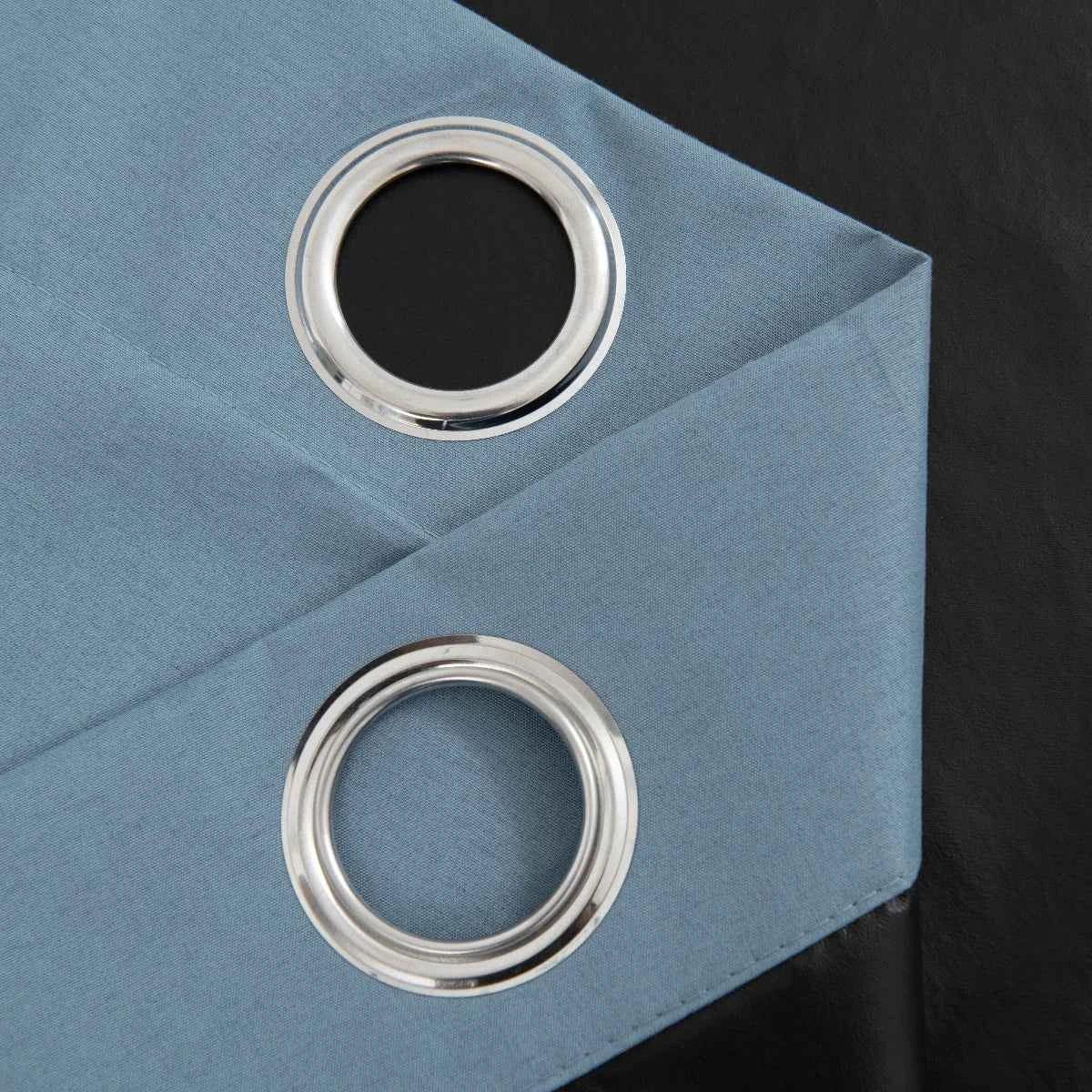 Solid Blackout Curtains with Grommets - Total Privacy Drapes for Bedroom - Shello's Creative Boutique