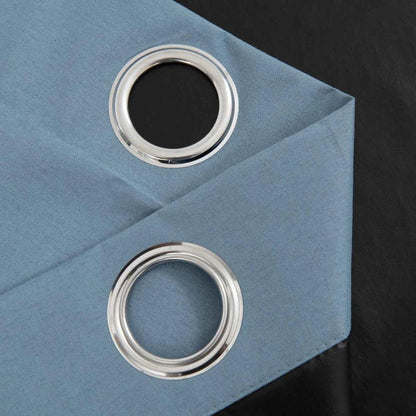Solid Blackout Curtains with Grommets - Total Privacy Drapes for Bedroom - Shello's Creative Boutique