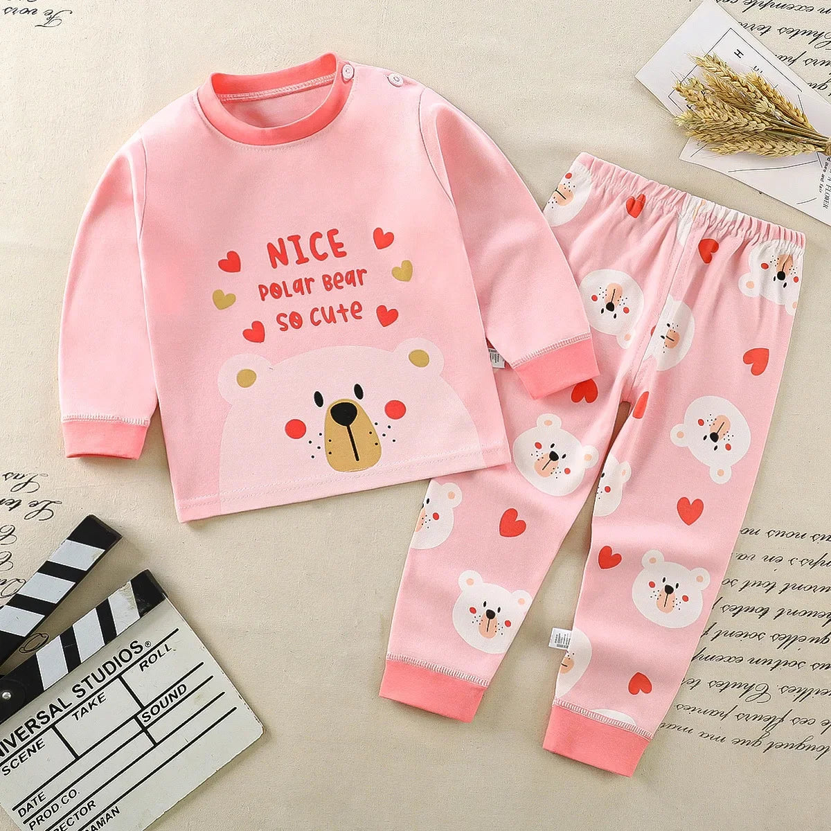 Kids Clothes Children Sets Children's Clothing Boys Girls CottonAutumn winter Clothing Pants Sleepwear Underwear Christmas Gift Shello's Creative Boutique