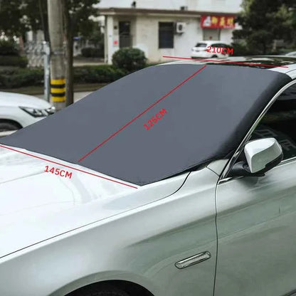 1 PC Car Sunshade Summer Sun Protection and Thermal Insulation Cover Car Sunshade Rain and Snow Prevention