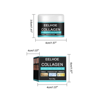 Collagen Creams For Men Smooth Wrinkle Firming Lifting Moisturizing Hyaluronic Acid Brightening Facial Cream Facial Skin Care